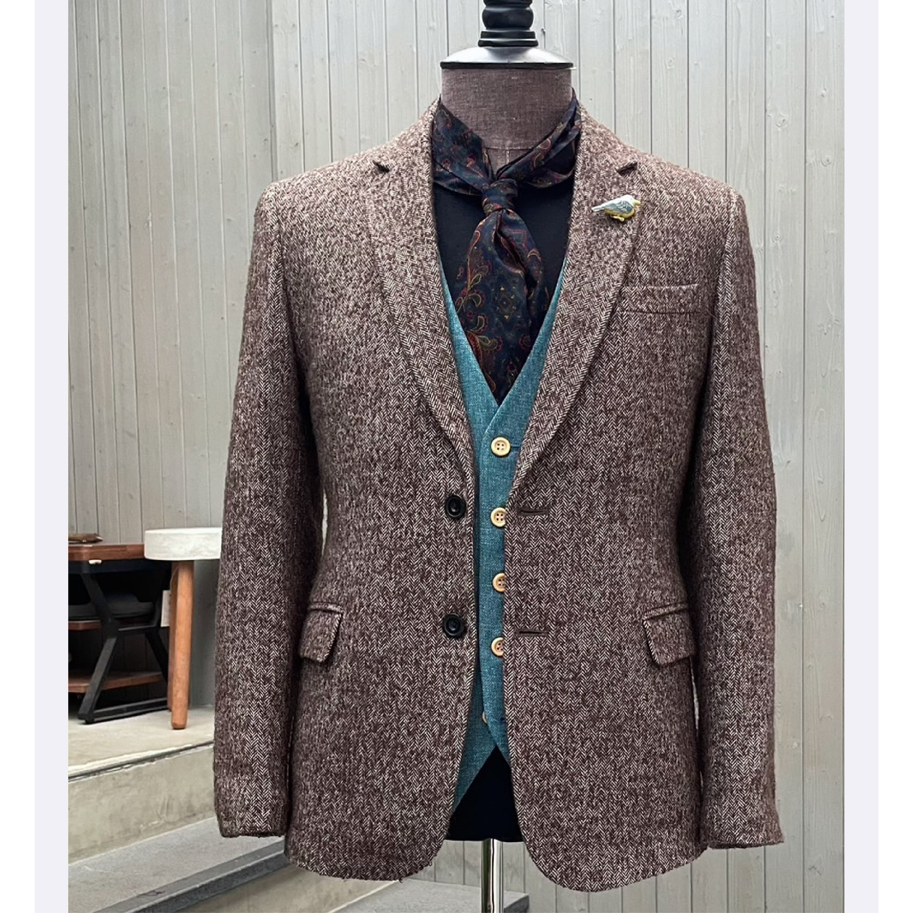 西裝、中外套、厚夾克、羽背心